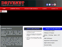 Tablet Screenshot of drivenetcsi.com